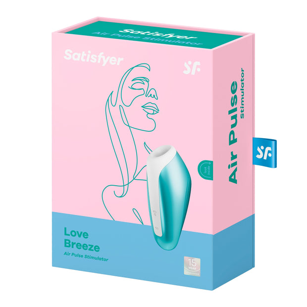Satisfyer Love Breeze Saugvibrator - Eisblau