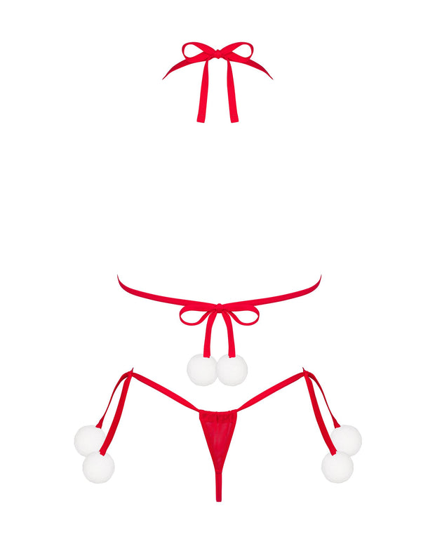 Obsessive - Bobble Girl Set - Rot