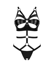 Obsessive - Armares Körper ohne Schritt - Schwarz