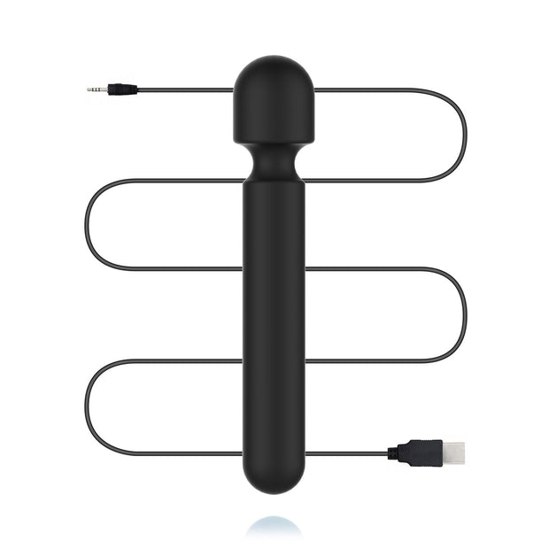 BLAQ - Digitaler Super Wand Vibrator - Schwarz