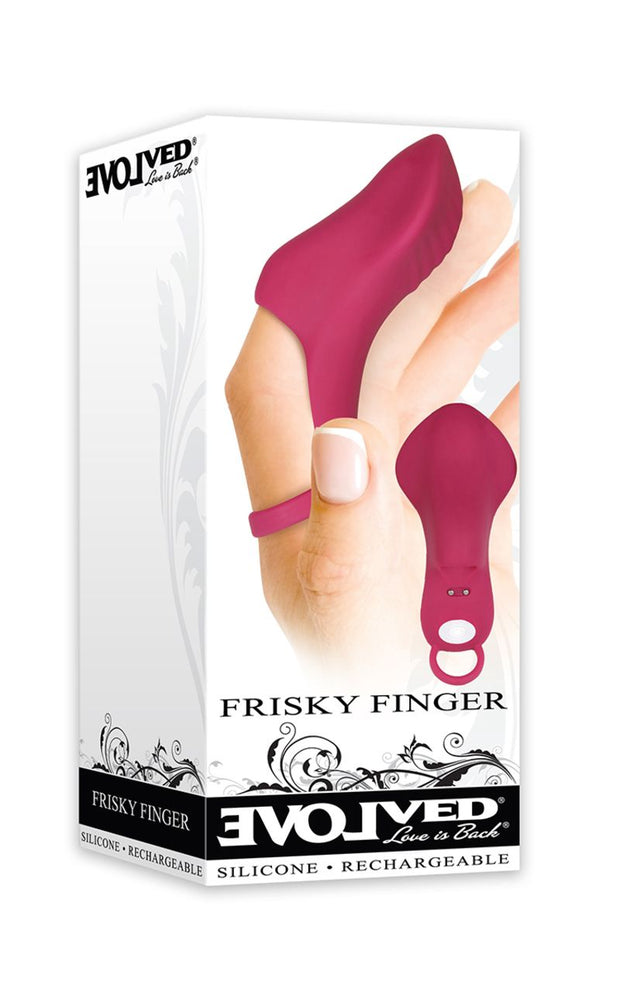 Evolved - Frisky Finger Vibrator - Rosa