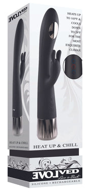 Evolved - Heat Up and Chill Rabbit Vibrator - Schwarz