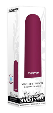Evolved - Mighty Thick Bullet Vibrator - Rosa