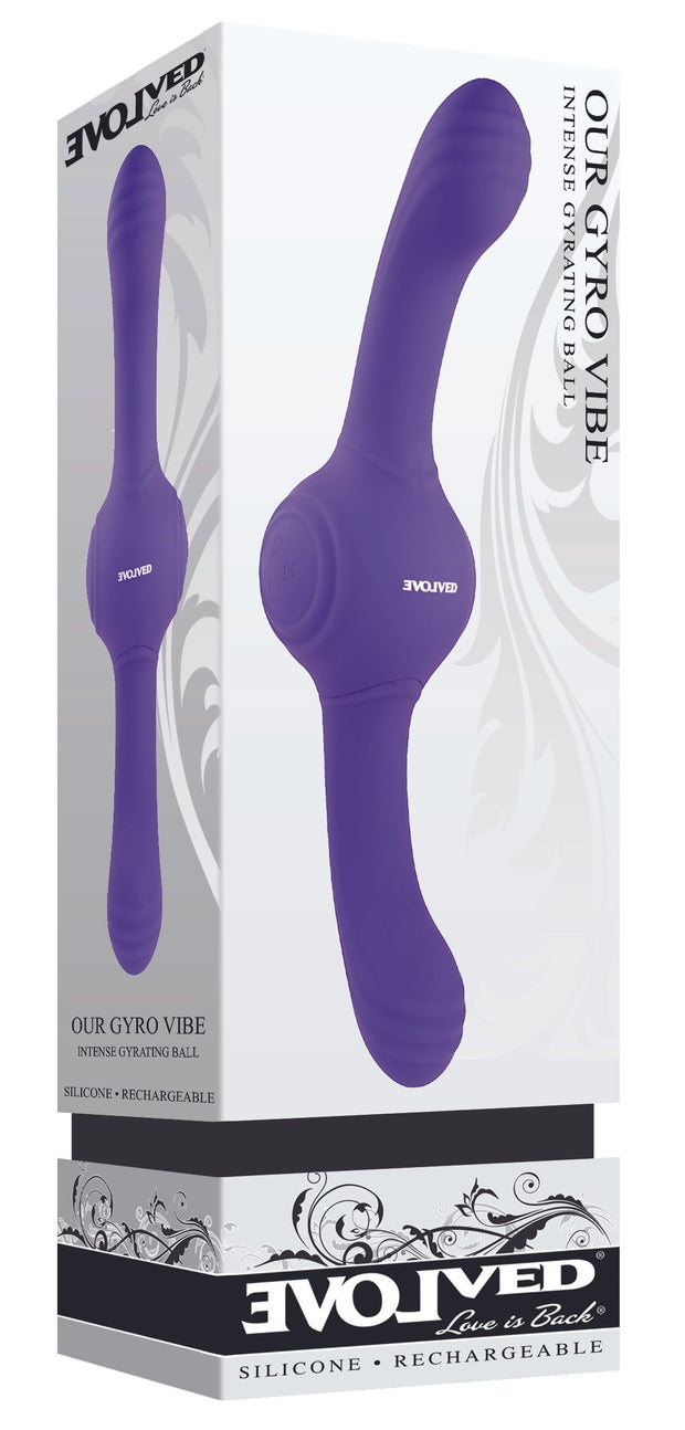 Evolved - Unser Gyro Vibe Dual-End Vibrator - Lila