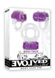 Evolved - Penisring True 3-teiliges Set