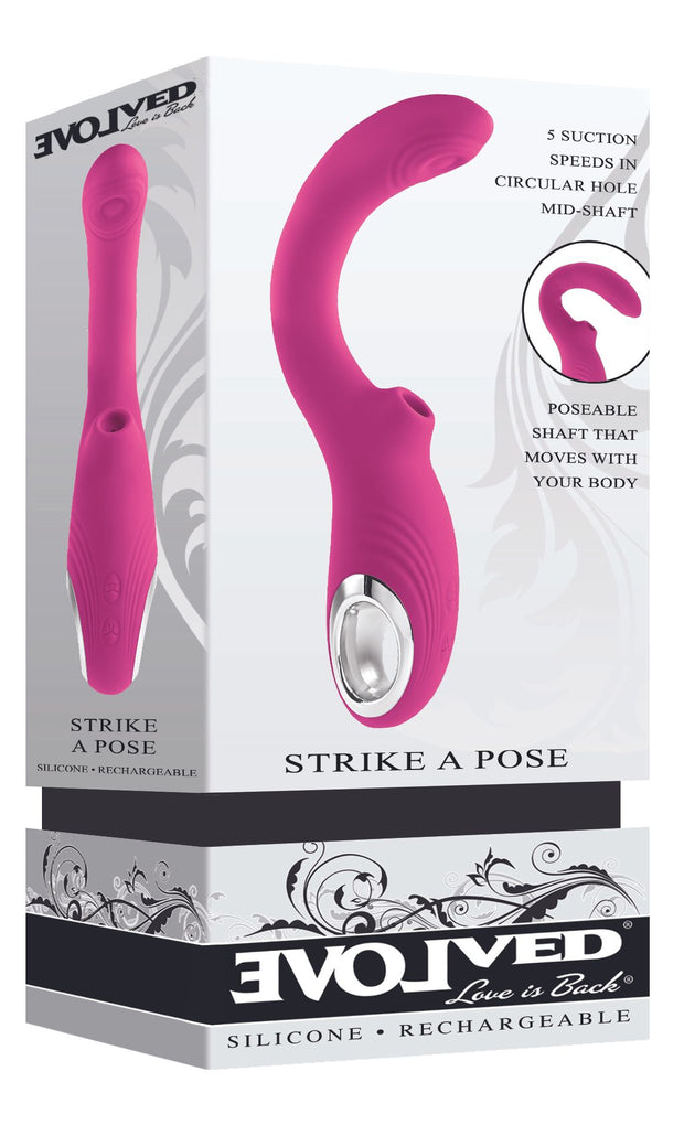 Evolved - Strike a Pose Tarzan Vibrator - Lila