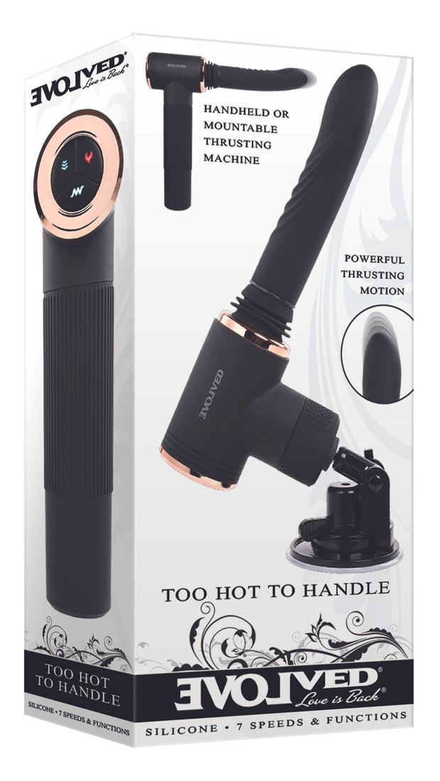 Evolved - Too Hot To Handle Vibrator - Schwarz