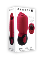 Evolved - Body Kisses Vibrator - Rot/Schwarz