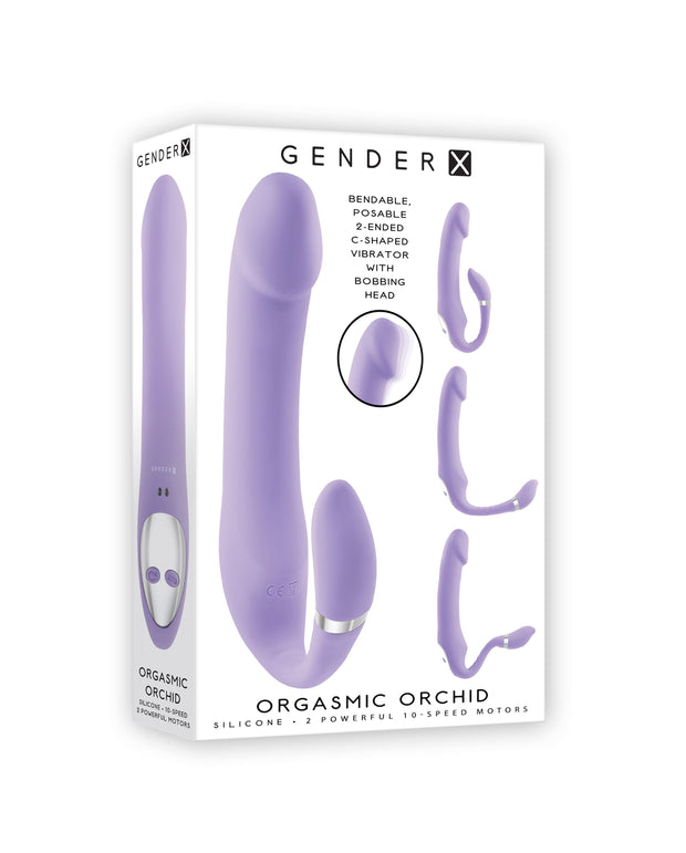 Evolved - Orgasmic Orchid Tarzan Vibrator - Flieder