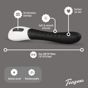 Teazers G-Punkt Vibrator - schwarz