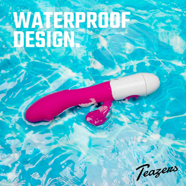 Realistischer Rabbit Vibrator - pink