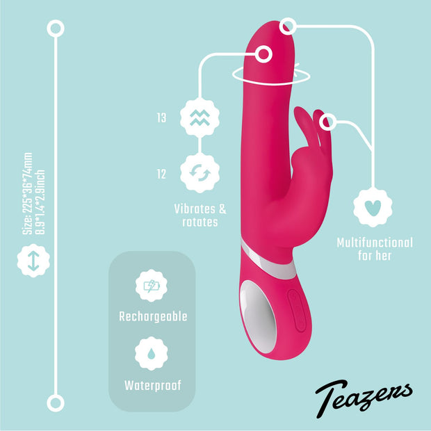 Rotierender und vibrierender Rabbit Vibrator