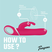 Rotierender und vibrierender Rabbit Vibrator
