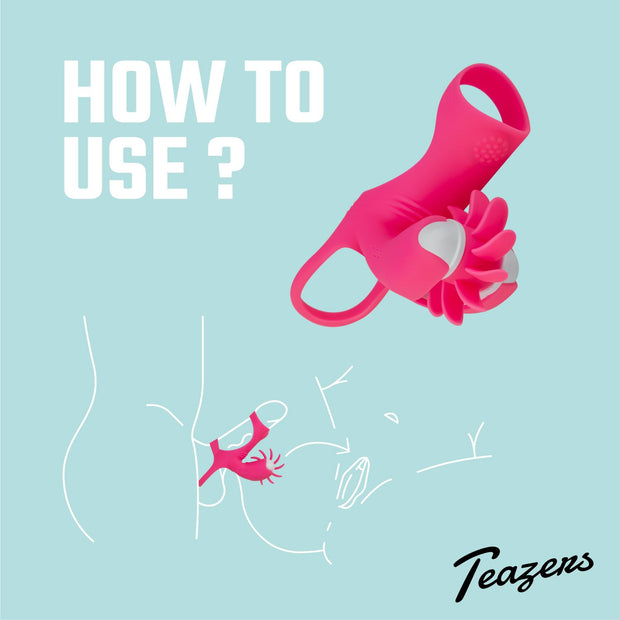 Penismanschette mit Stimulator