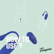 Teazers Vibro-Ei mit Fernbedienung