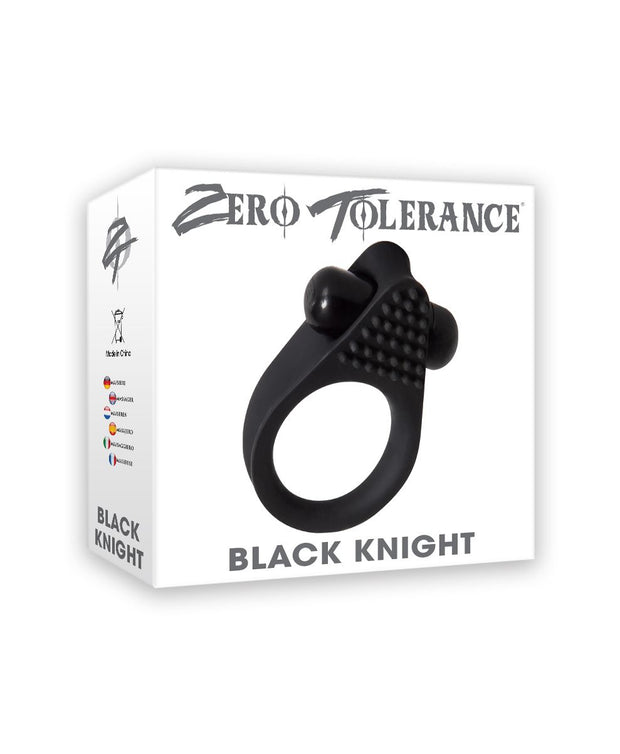 Evolved - Black Knight Vibrating Cockring - Schwarz