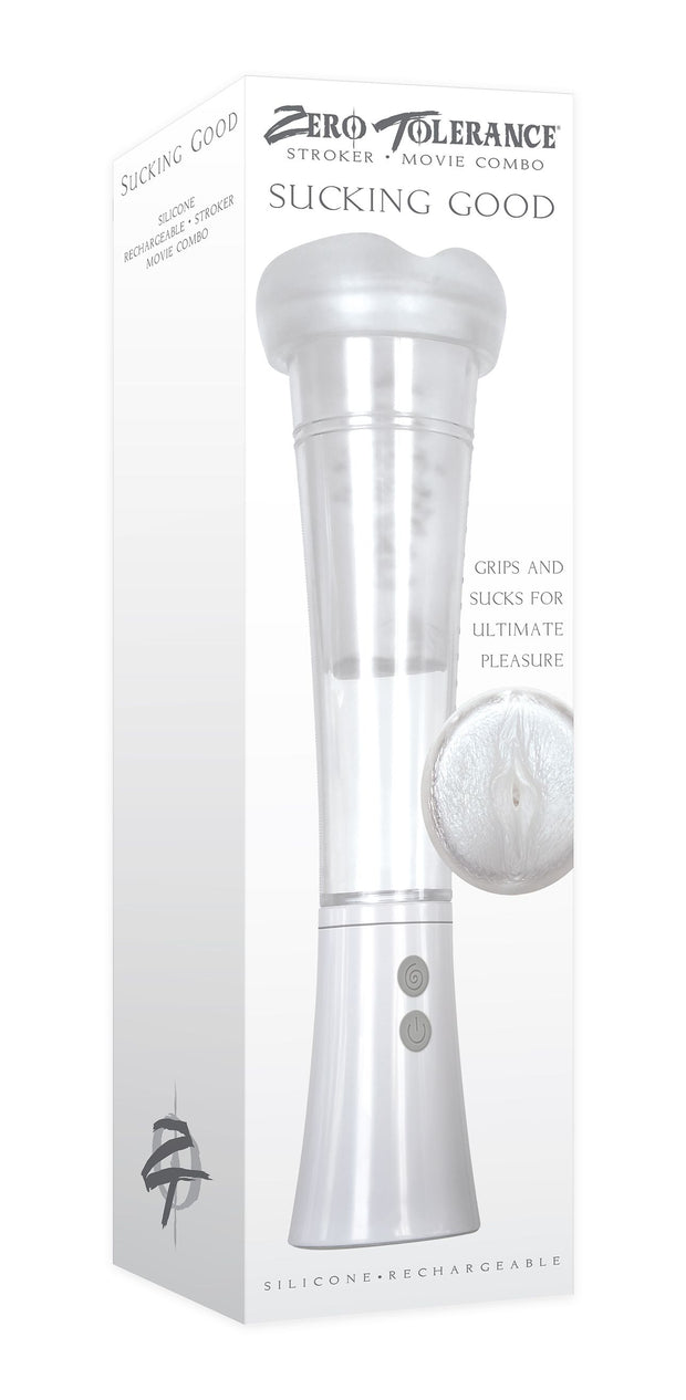 Evolved - Sucking Good Vibrations-Masturbator - Transparent