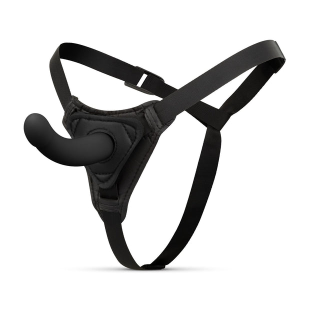 Silikon Umschnalldildo - glatt