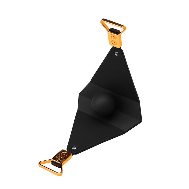 LOCKINK - Goldenes Punker Maulkorb-Knebel-Set