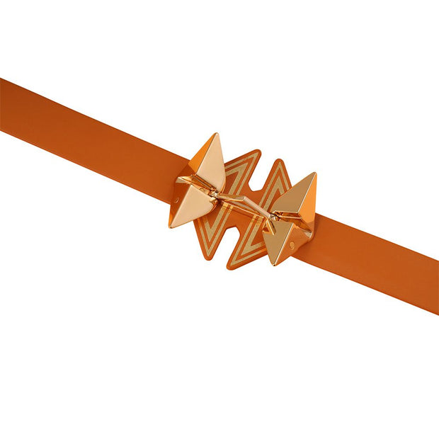 LOCKINK - Haltungskragen - braun