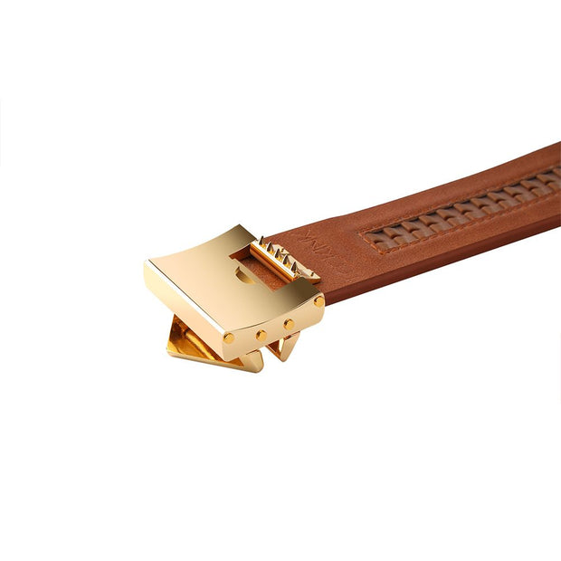 LOCKINK - Haltungskragen - braun