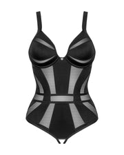 Obsessive - Chic Amoria Schrittloser Teddy - Schwarz