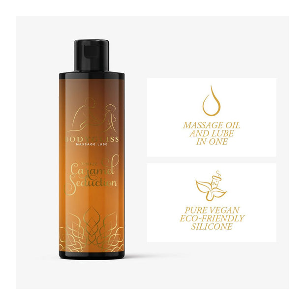 BodyGliss - Massageöl und Gleitmittel in einem Toffee Karamell - 150 ml
