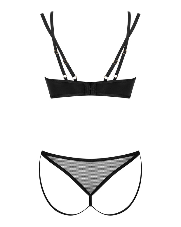 Obsessive - Nesari Zweiteiliges Set - Schwarz