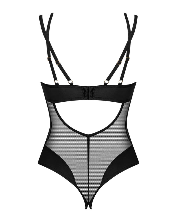 Obsessive - Nesari Schrittloser Teddy - Schwarz