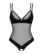 Obsessive - Nesari Schrittloser Teddy - Schwarz