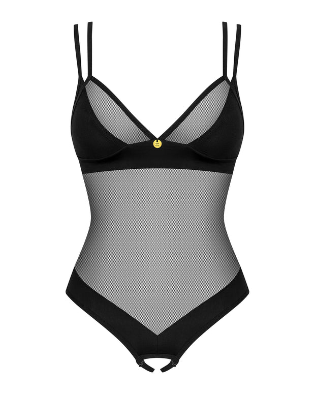 Obsessive - Nesari Schrittloser Teddy - Schwarz