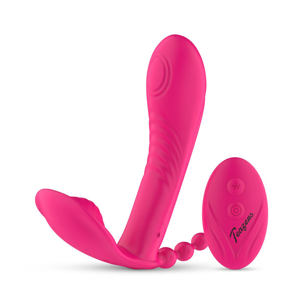 Teazers Tragbarer Vibrator mit Fernbedienung