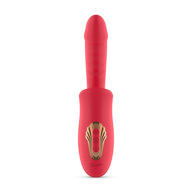 Teazers Dildo mit Klitorisstimulator