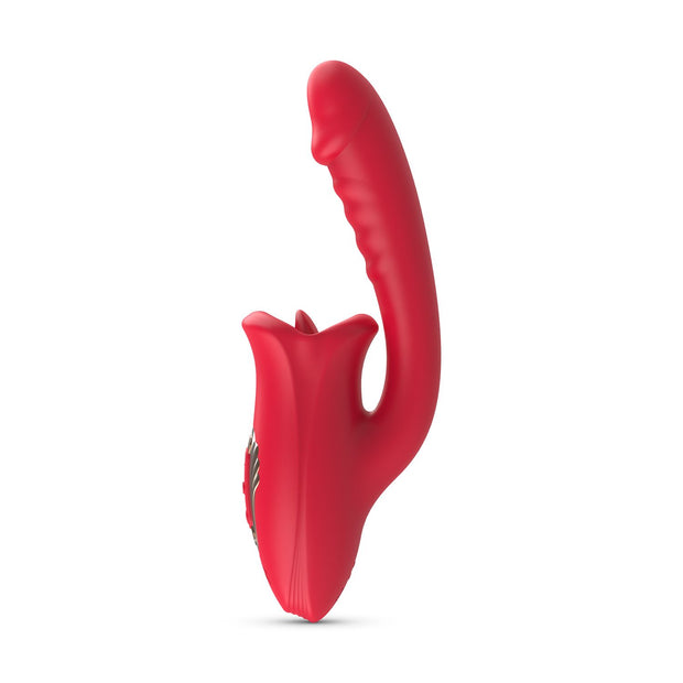 Teazers Dildo mit Klitorisstimulator