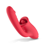 Teazers Dildo mit Klitorisstimulator