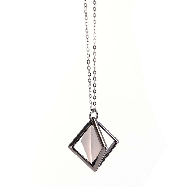 LOCKINK - Verstellbare Nippelklemmen mit Leichtem Anhänger - grau