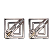 LOCKINK - Verstellbare Nippelklemmen mit Leichtem Anhänger - grau