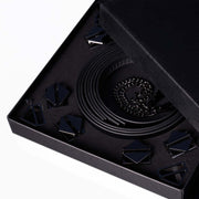 LOCKINK - 8-Bondage-Riemen Fesselset - schwarz