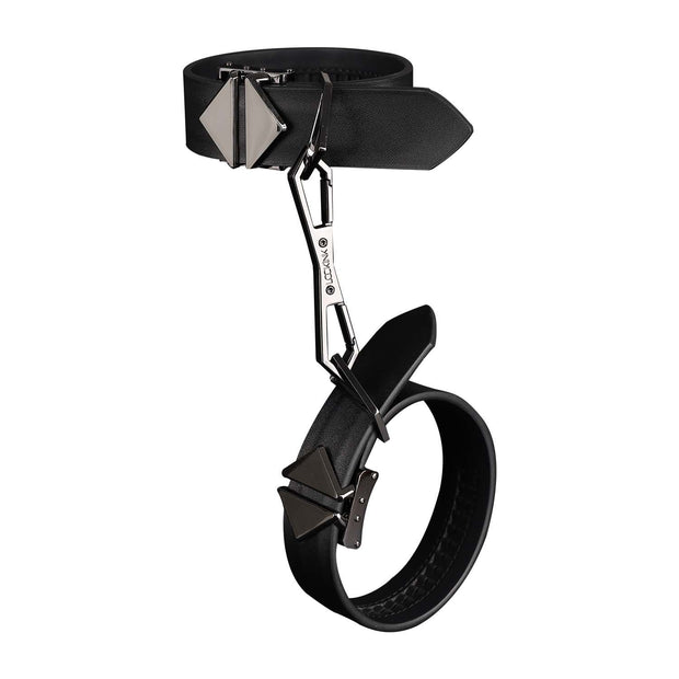 LOCKINK - Fuß- und Handfesseln Set - schwarz