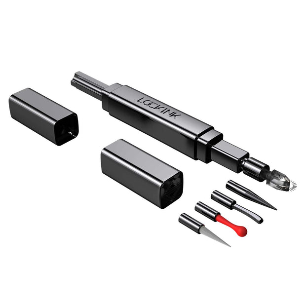 LOCKINK - 5-Köpfiger Flirt-Kitzler - grau