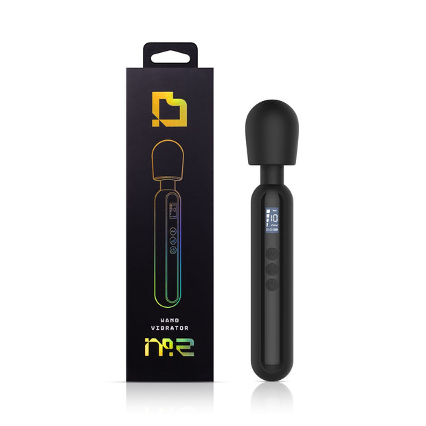 BLAQ - Digitaler Super Wand Vibrator - Schwarz