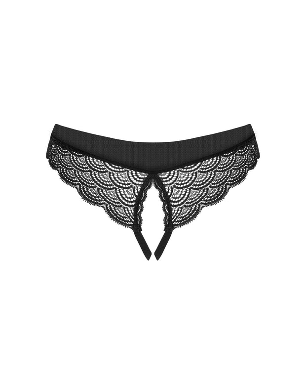 Obsessive - Chemeris Ouvert-Slip - Schwarz