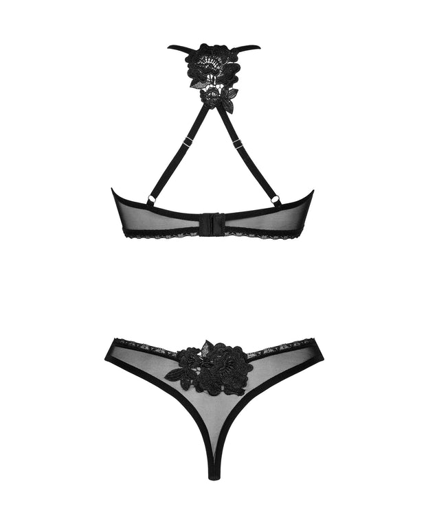 Obsessive - Latinesa Zweiteiliges Set - Schwarz