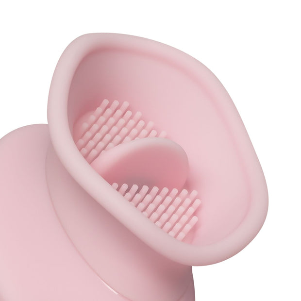 Klitorisvibrator mit Zunge - Rosa