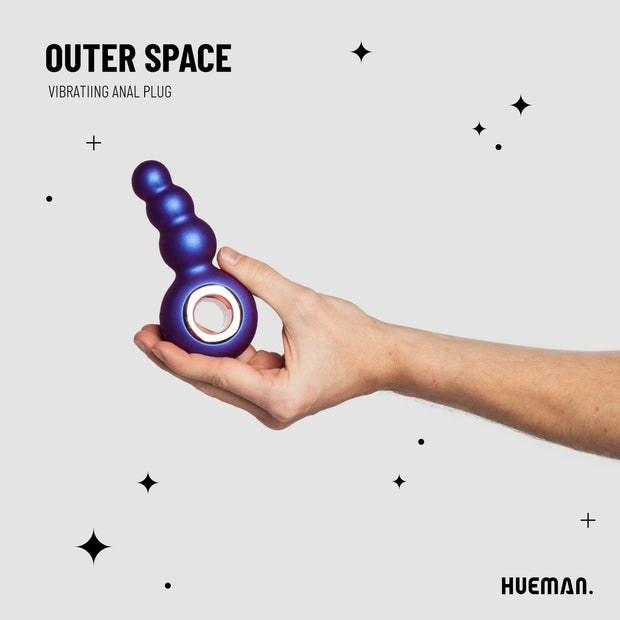 Hueman - Outer Space vibrierender Analplug