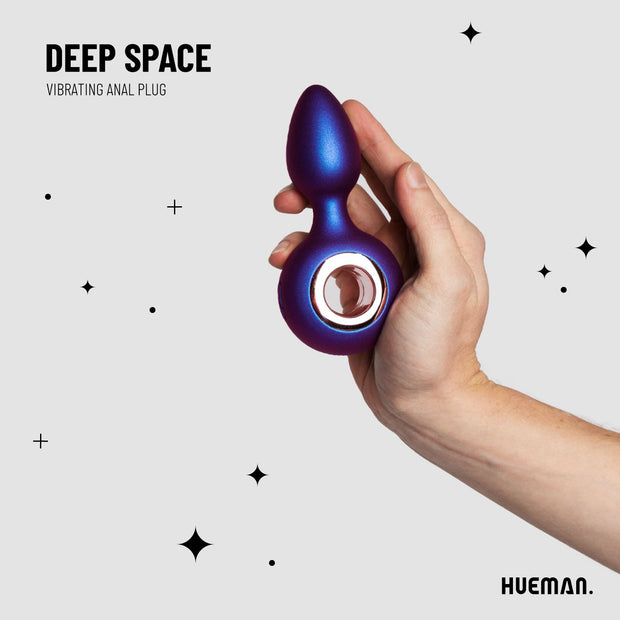 Hueman -  Deep Space vibrierender Analplug