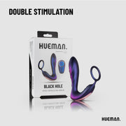 Hueman - Black Hole Analvibrator Mit Penisring