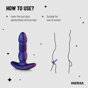 Hueman - Stoßender Buttplug