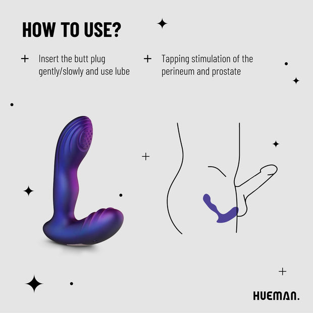 Hueman - Klopfender Analplug