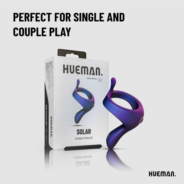 Hueman - Vibrierender Strap-On Penisring
